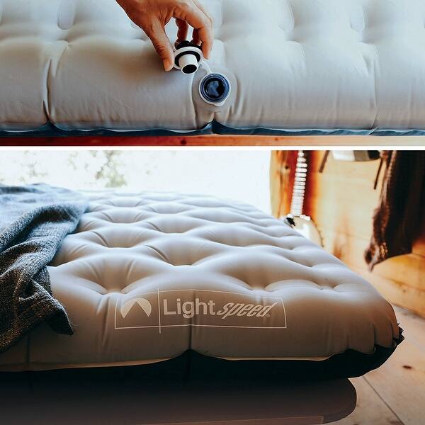 Shop Lightspeed Outdoors 2 Person Pvc Free Air Bed Mattress For Camping And Travel Overstock 18847385