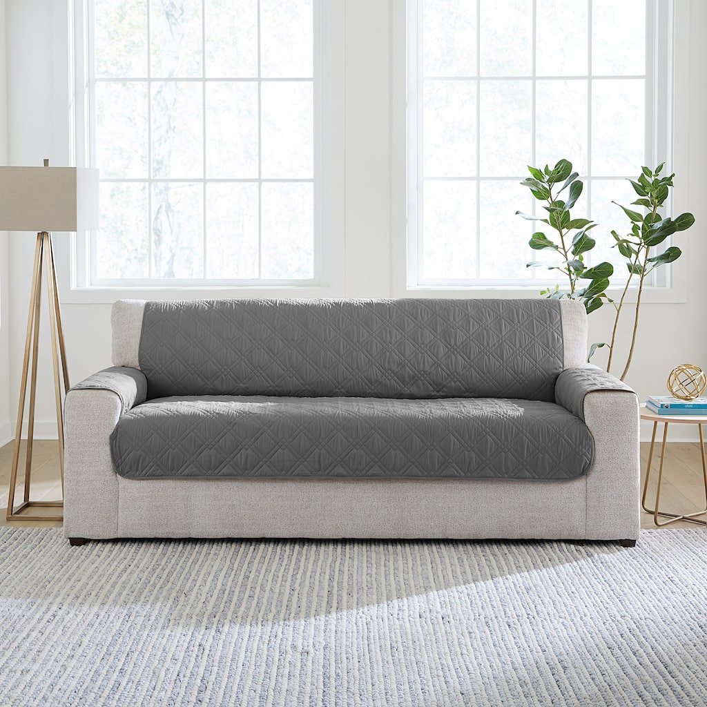 SureFit Gemma Sofa Cover Furniture Protector, Waterproof Pet Protector Furniture Covers