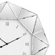 preview thumbnail 5 of 10, Modern Octagon Wall Clock Mirrored Large Clock