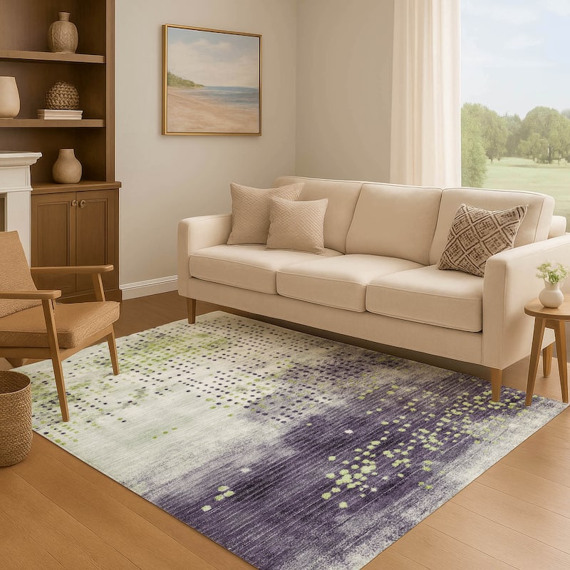 Premium Washable Super Soft Modern Contemporary Mayfield Rug