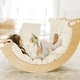 preview thumbnail 8 of 8, Tiny Land® Thick Padded Play Cushion - Arch Not Included - White