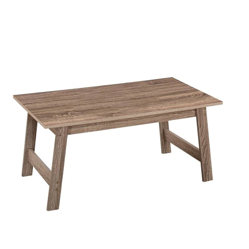 HomeRoots Dark Taupe Table Set - 3Pcs Set - 36 x 20 x 16.25