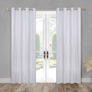 Superior Nyan 100% Blackout Grommet Curtains, Set of 2 Panels