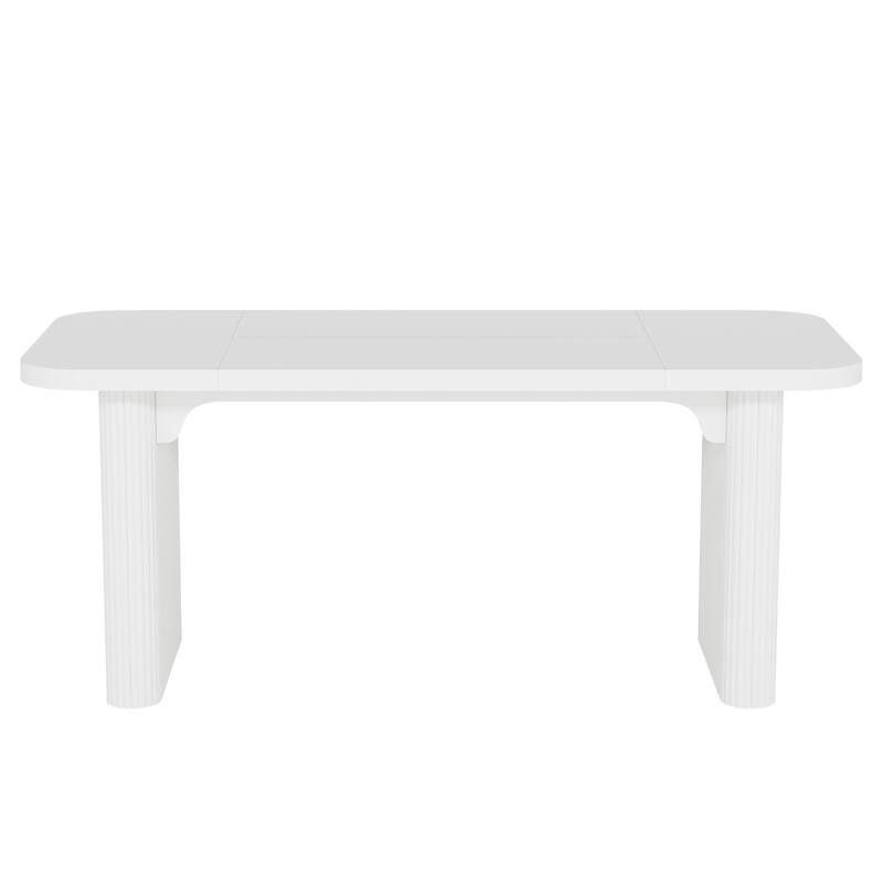 Large Wood Executive Desk, Modern Computer Desk, Home Office Workstation Boss Desk