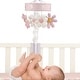 preview thumbnail 4 of 5, Lambs & Ivy Daisy Dreams Pink/White Musical Baby Crib Mobile Soother Toy