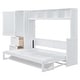 preview thumbnail 10 of 48, Full and Queen Murphy Beds Wall Beds with Wardrobes and Drawers