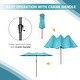 preview thumbnail 20 of 43, Ainfox 15Ft Patio Umbrella with Crank Without Base