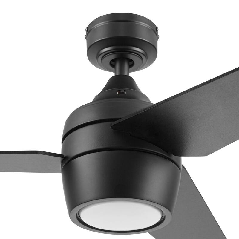 52" Honeywell Eamon Bronze Modern Indoor LED Ceiling Fan with Light, Remote Control