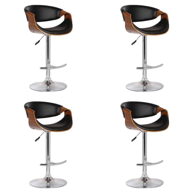 Butterfly 24" Adjustable Swivel Bar Stool