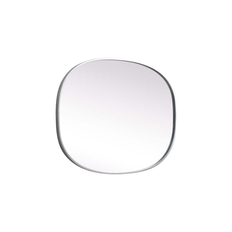 Elegant Lighting MR2B2736 Brynn 27" W x 36" H Modern Oval Bathroom