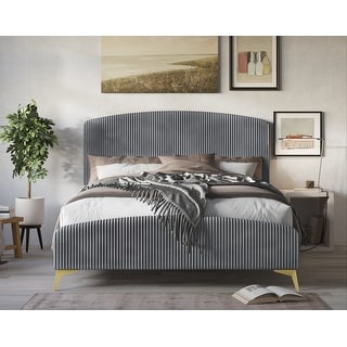 Waylon Upholstered Panel Bed Bed Bath Beyond 36090460