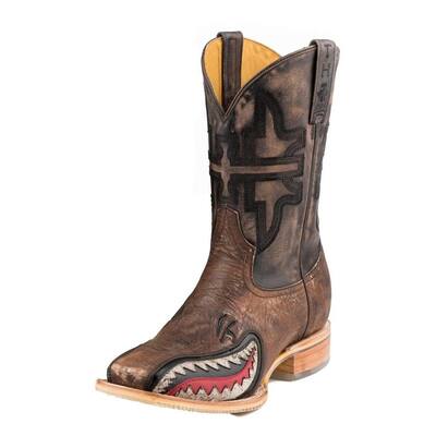Tin Haul Western Boots Mens Warhawk Brown 14-020-0077-0412 BR