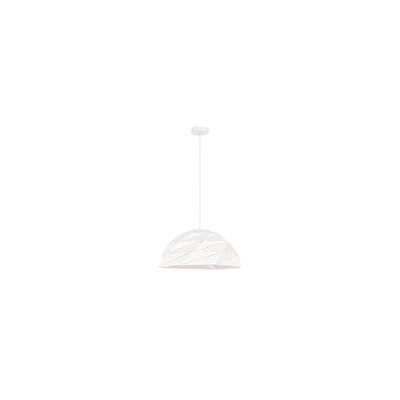 Madison One Light Pendant Riku White - One Size