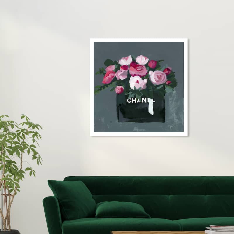 Wynwood Studio Prints Fashion and Glam Pink Bouquet Pink and Dark Pink Glam Wall Art Canvas Print - 30 x 30