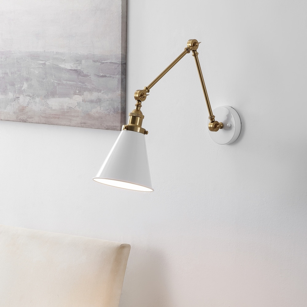 Rover 7" Adjustable Arm Metal LED Wall Sconce by JONATHAN Y