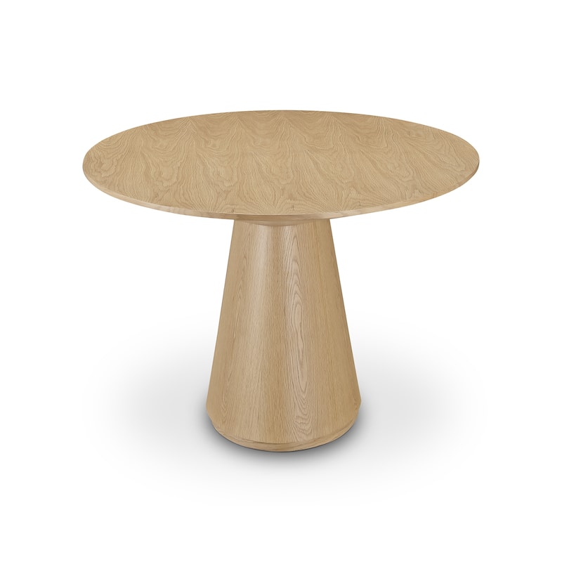 Aurelle Home Modern Pedestal Kitchen Dining Table