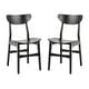 preview thumbnail 92 of 98, SAFAVIEH Lucca Retro Dining Chair (Set of 2) - 17.3" x 20.8" x 33.1"