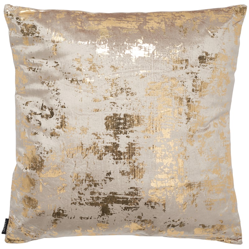 SAFAVIEH Carlijn Metallic Modern Glam Accent Throw Pillow