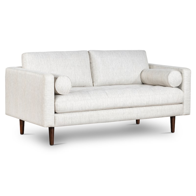 Poly & Bark Napa 72" Velvet Fabric Apartment Sofa