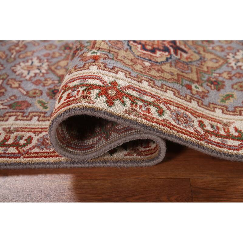 Heriz Serapi Oriental Runner Rug Handmade Wool Carpet - 2'8"x 7'11"
