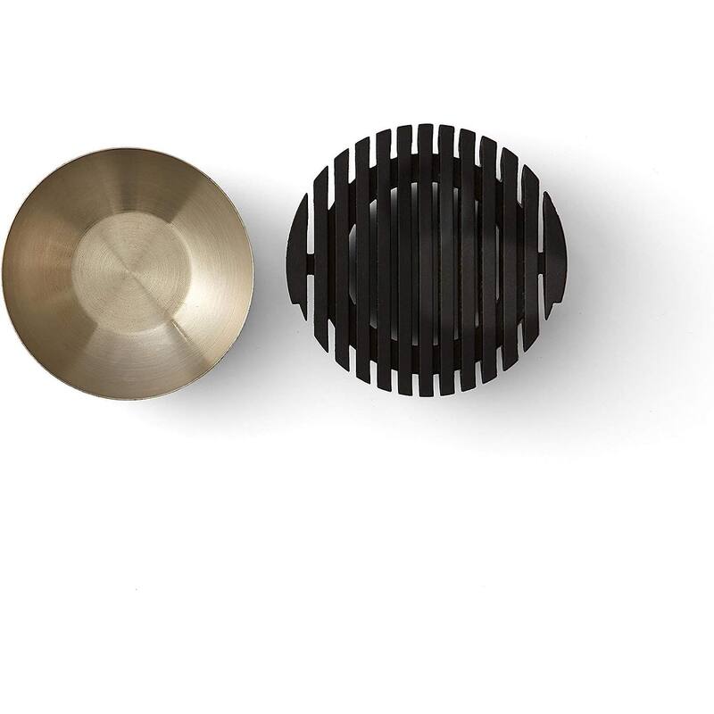 Rabbit 2 in 1 Strainer and Jigger Black - 4.7" x 7" x 2.5"