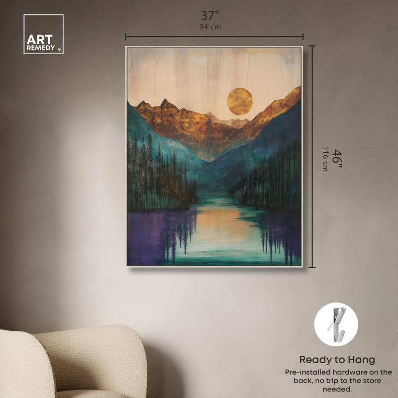 Secrets of the Lake Canvas by Art Remedy