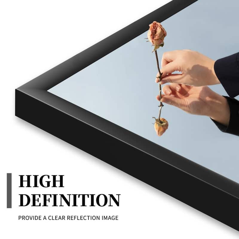 Full Length Free Standing Body Mirror Metal Framed Wall Mirror Large Floor Mirror