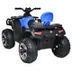 preview thumbnail 42 of 93, Powerful 24V Electric ATV for Big Kids, 2-Seater 4WD 4 Wheeler with LED Lights, Shock Absorbers & Bluetooth Music
