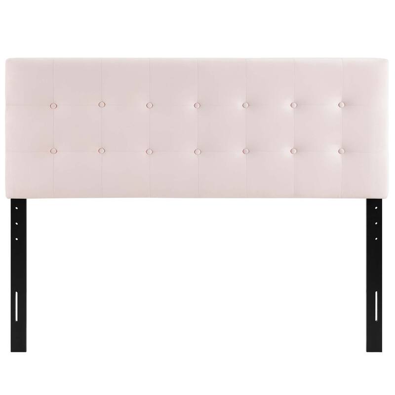 Emily Biscuit Tufted Performance Velvet Headboard