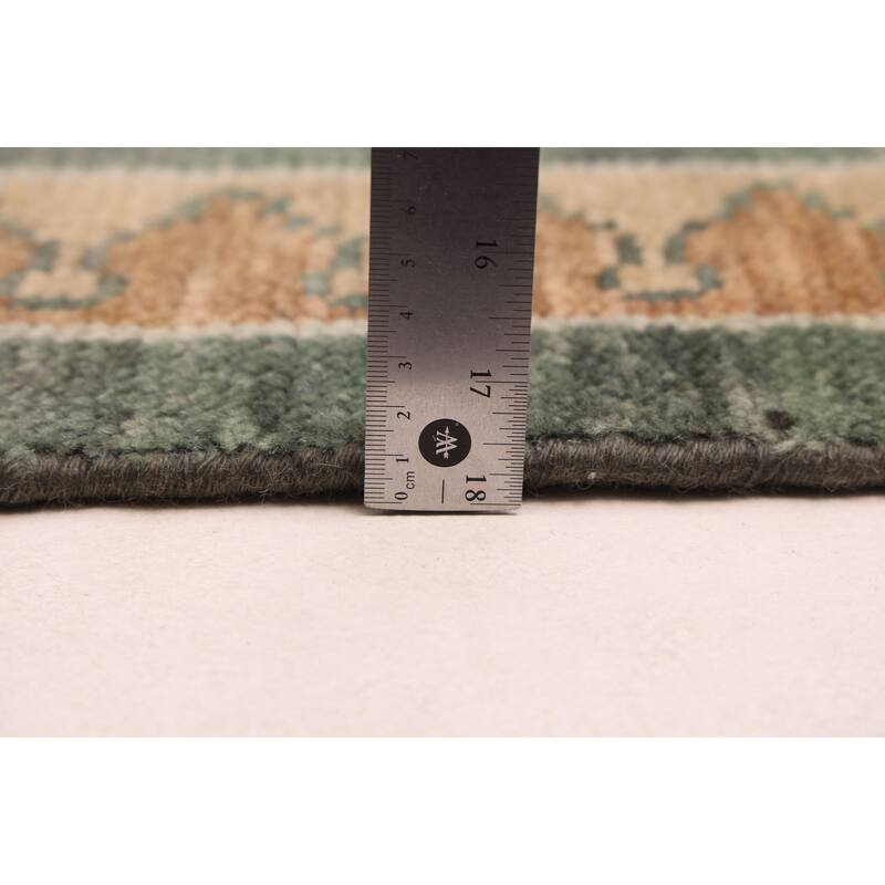 ECARPETGALLERY Hand-knotted Jules Serapi Dark Green Wool Rug - 7'11 x 9'9