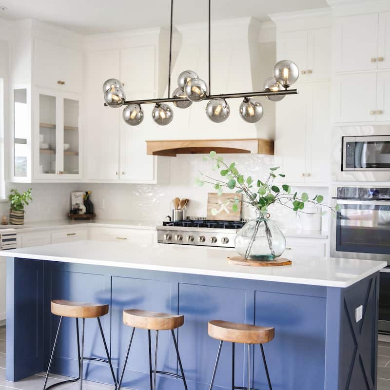 11-Light Bubble Chandelier Sputnik Chandelier Linear Chandelier Mid Century Modern Chandelier