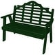 preview thumbnail 5 of 12, Poly 5' Marlboro Garden Bench Turf Green