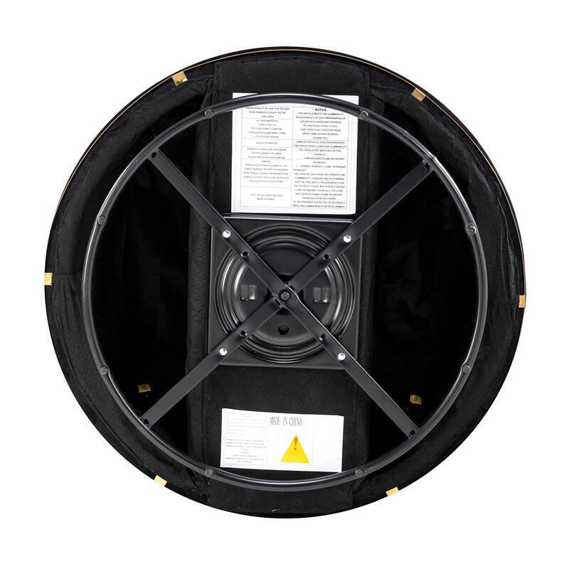 360 Degree Swivel Accent Chair Lounge Chair, Modern Barrel Chair Over-Sized Soft Chair with Seat Cushion