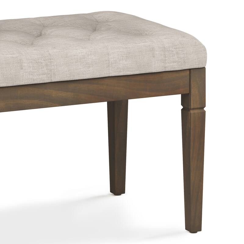 Modern Small Tufted Ottoman Bench