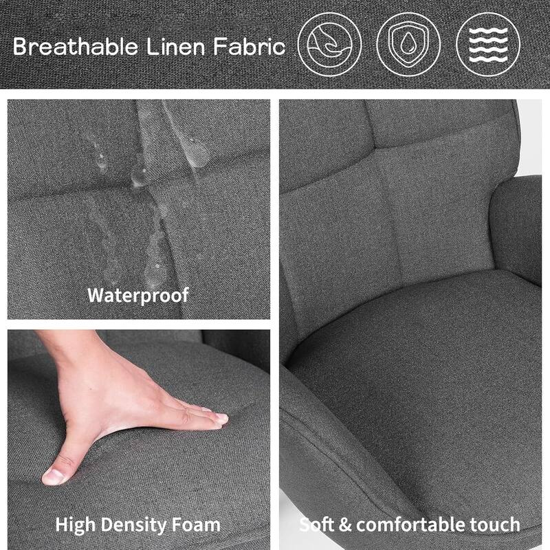 Modern Upholstered Kitchen Dining Room Accent Chairs for Kitchen, Restaurant