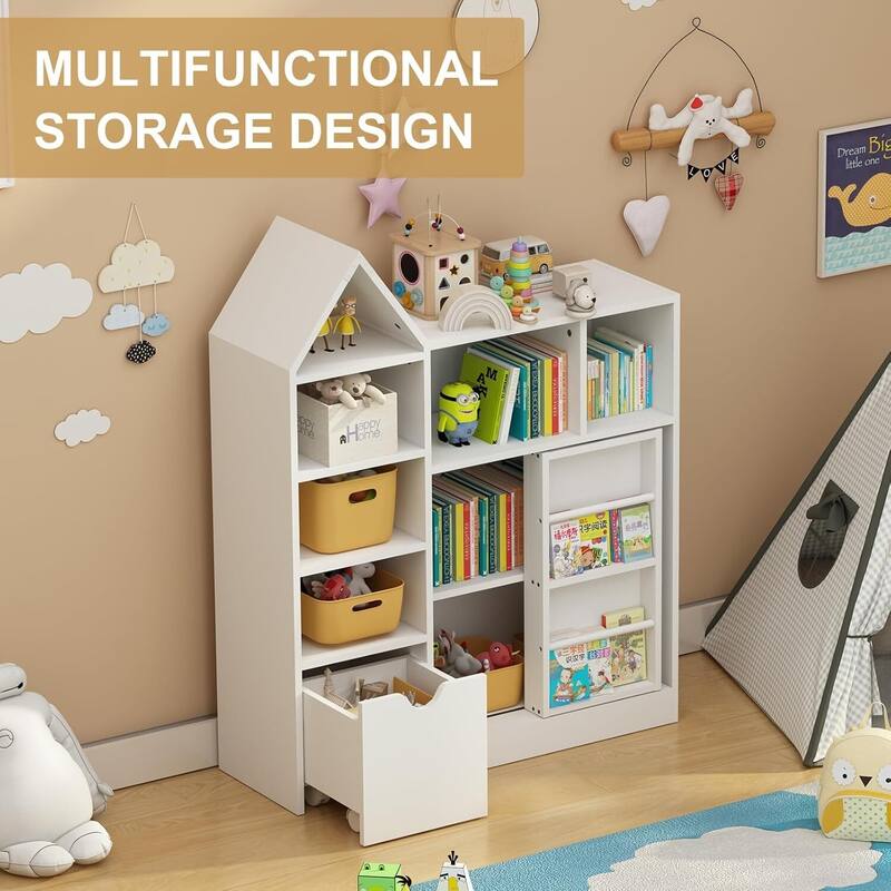 Toy and Book Organizer for Kids