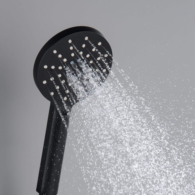 Circular 3 Settings ABS Handheld Shower Head