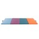 preview thumbnail 2 of 7, Better 4 Section Mix Color Gymnastic Mat,Yogo Mat,Exercise Mat,PU Cove
