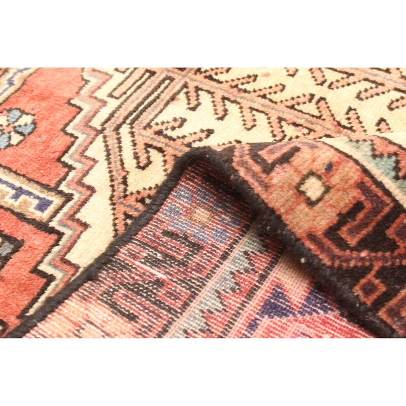 ECARPETGALLERY Hand-knotted Andelz Red Wool Rug - 3'3 x 4'8