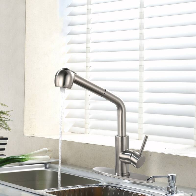 Topcraft Kitchen Faucets with Pull Down & Pull Out Sprayer