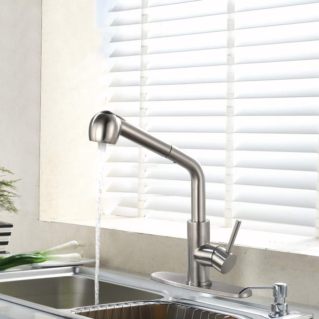 Topcraft Kitchen Faucets with Pull Down & Pull Out Sprayer