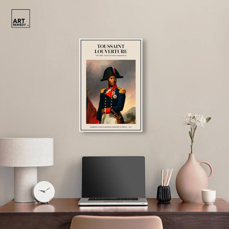 Toussant Louverture Canvas by Art Remedy