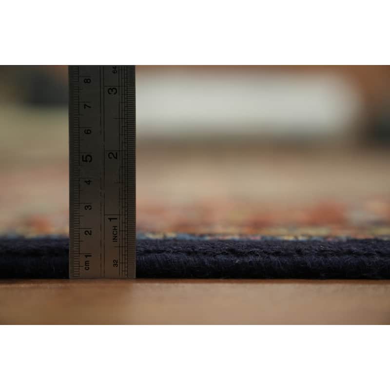 Hand Knotted Oriental 100% Wool Carpet Traditional All-Over Beige & Ivories Mood Area Rug - 9' 6'' X 6' 8''