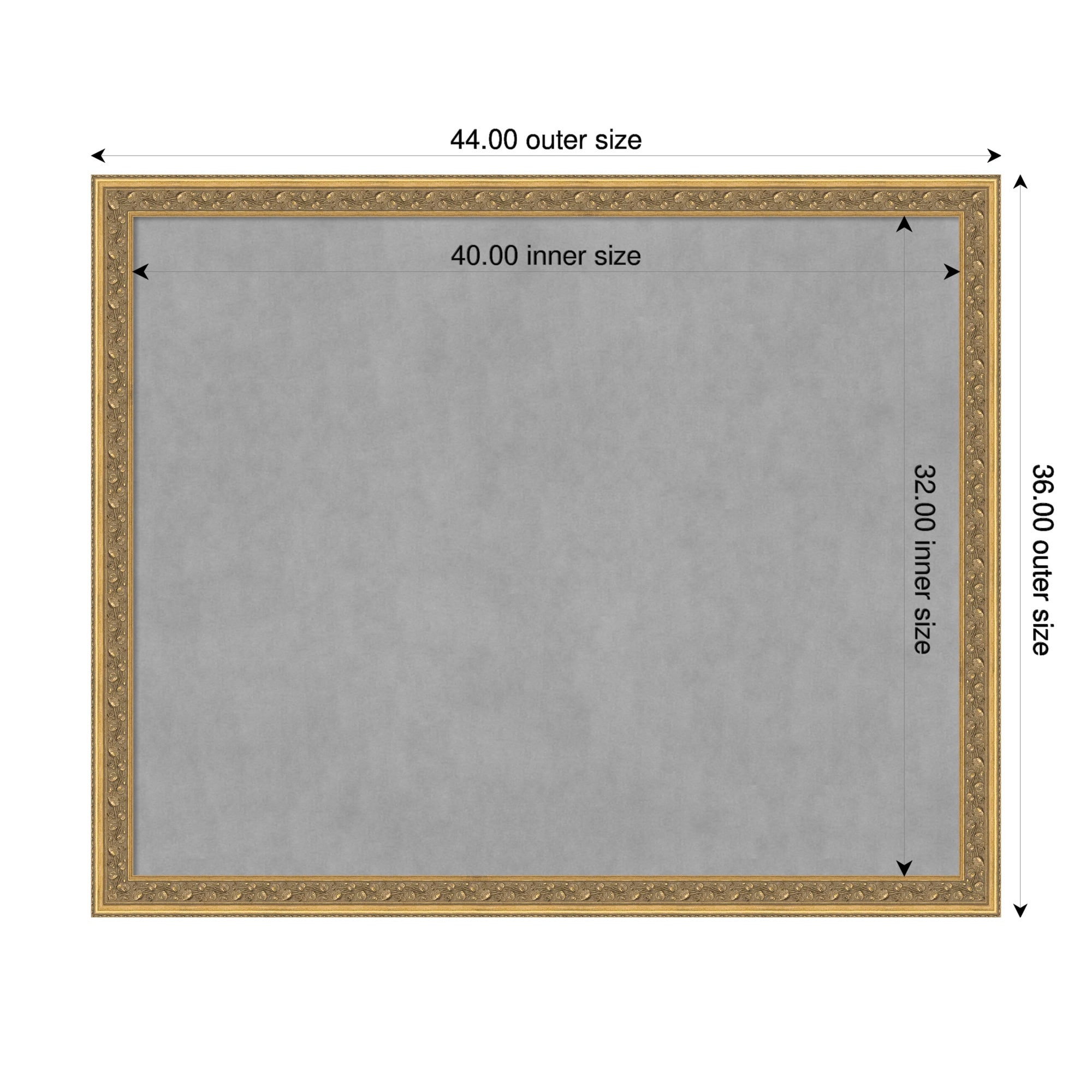 Amanti Art Carter Dark Gold Framed