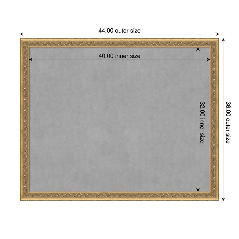 Amanti Art Carter Dark Gold Framed - 44 x 36 in