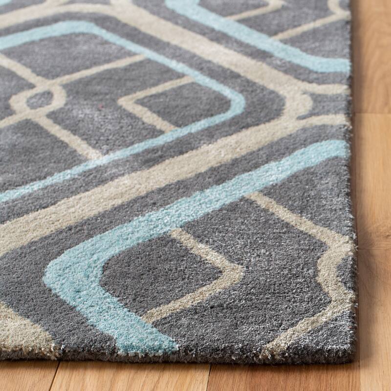 SAFAVIEH Handmade Soho Katelynn N.Z. Wool/ Viscose Rug