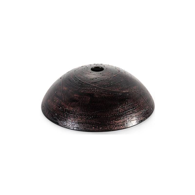 KRAUS 16 1/2 inch Brown Round Glass Vessel Bathroom Sink