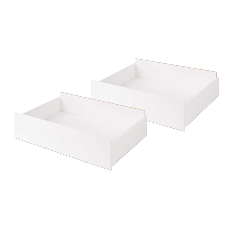 Prepac Select Storage Drawers on Wheels - Set of 2