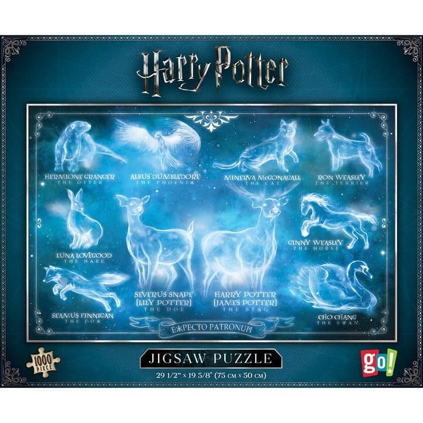Jigsaw puzzle Entertainment Harry Potter Hogwarts Expecto Patronum 1000 piec NEW