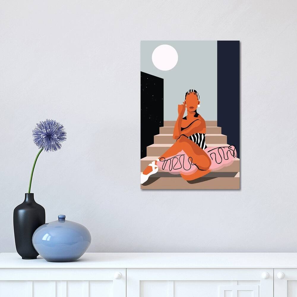 iCanvas "Ballet Noir" by Domonique Brown Canvas Print